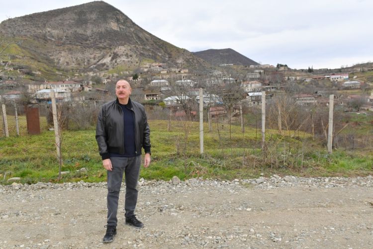 Prezident İlham Əliyev Xocalı rayonunun Pircamal kəndində olub<font color='red'> - YENİLƏNİB</font><font color=red> - FOTOLAR</font>