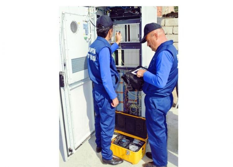 Naxçıvan şəhərində yeni Avtomat Telefon Stansiyası istifadəyə verilib