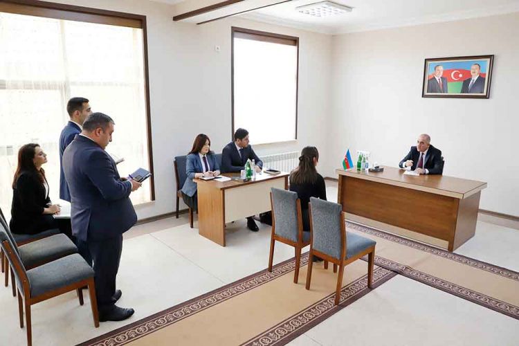 Ordubadda vətəndaşların müraciətlərinə baxılıb