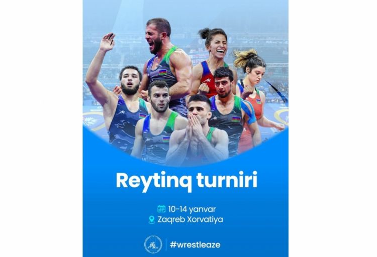 Reytinq turnirində iştirak edəcək Azərbaycan güləşçiləri dəqiqləşib