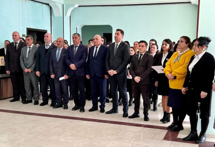 Babək Rayon Mədəniyyət Sarayında Naxçıvan Muxtar Respublikasının 100 illiyi münasibətilə tədbir keçirilib<font color=red> - FOTOLAR</font>