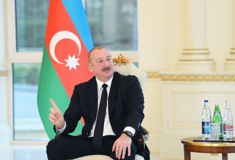Prezident: Bizə qarşı qanlı müharibə aparan, Xocalı soyqırımını törədən canilər ədalət qarşısında cavab verəcəklər