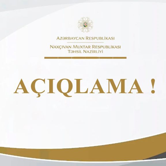 Naxçıvan Təhsil Nazirliyi məktəblərdə müəllimlərin vahid uniformaya keçməsi tələbi ilə bağlı yayılan məlumatlara aydınlıq gətirib