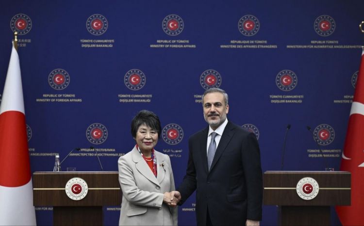 Türkiyə və Yaponiya XİN başçıları birgə açıqlama veriblər