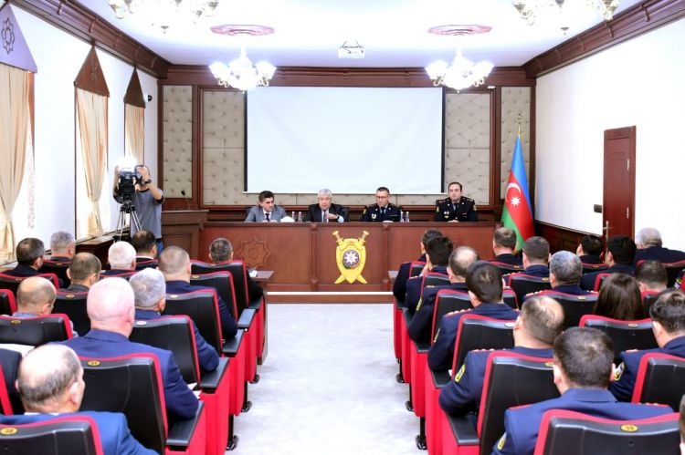 Prezident seçkiləri ilə bağlı Naxçıvanda polislər üçün seminar-müşavirə keçirilib<font color=red> - FOTOLAR</font>