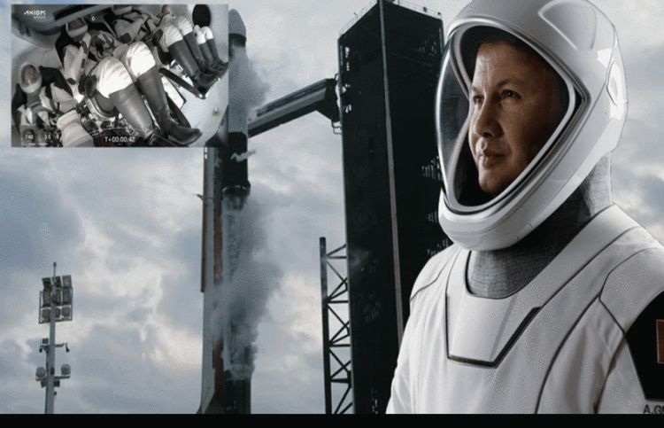 İlk Türk astronavtın kosmosa səyahəti başlayıb
