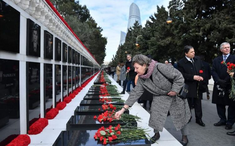 Latviya səfirliyi: "20 Yanvar sovet rejiminin törətdiyi XX əsrin ən qanlı faciələrindən biridir"
