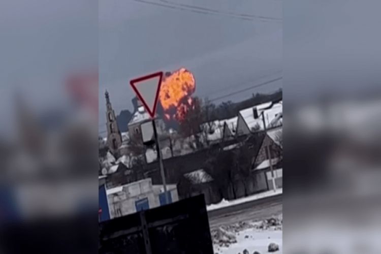 Ukrayna Təhlükəsizlik Xidməti İl-76 təyyarəsinin qəzası ilə bağlı cinayət işi açıb