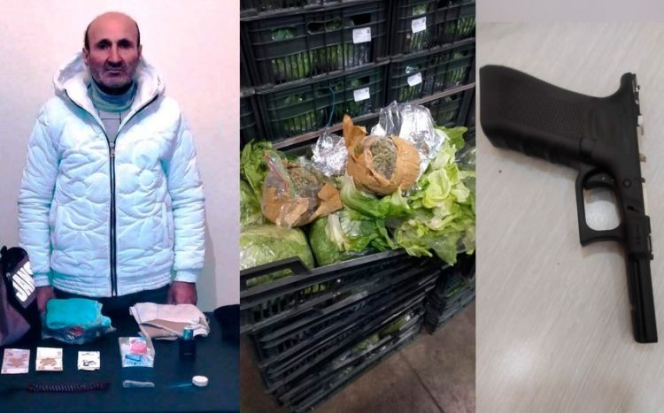 DSX: Ötən ay sərhəddə 934 min manatlıq qaçaqmal saxlanılıb