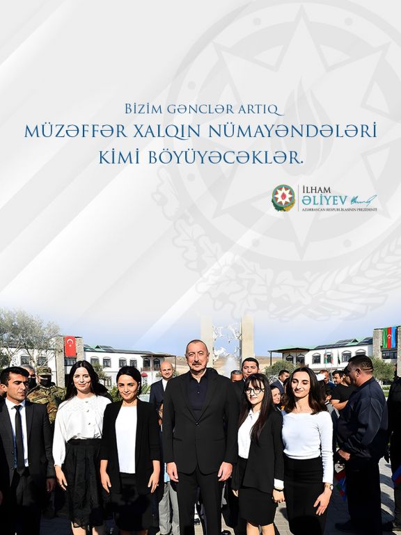Prezident İlham Əliyev Gənclər Günü ilə bağlı paylaşım edib