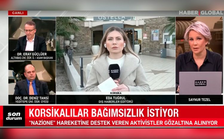Türkiyənin “Haber Global” telekanalında Fransanın Qafqazda dağıdıcı siyasəti müzakirə olunub<font color=red> - VİDEO</font>