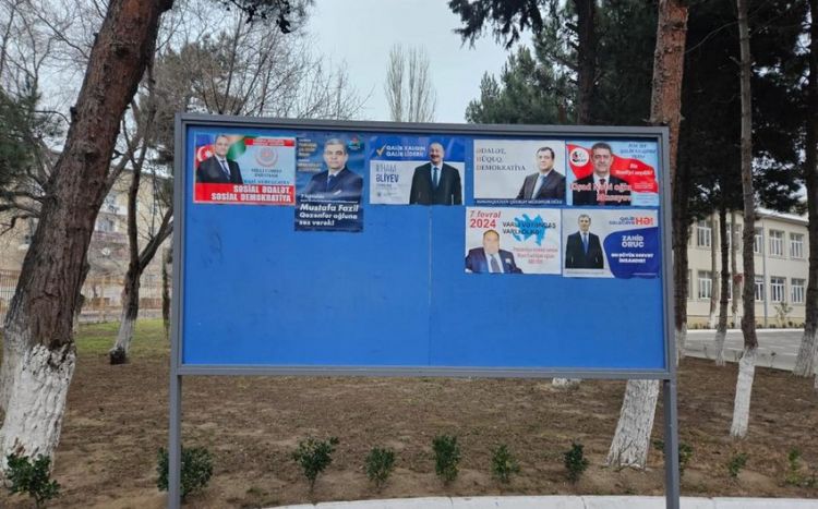 Sabahdan prezident seçkiləri ilə əlaqədar təşviqat başa çatacaq