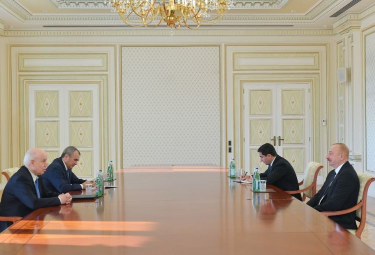 Prezident İlham Əliyev Müstəqil Dövlətlər Birliyinin Baş katibini qəbul edib<font color='red'> - YENİLƏNƏCƏK</font>