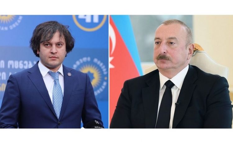 Gürcüstanın Baş naziri İlham Əliyevi təbrik edib