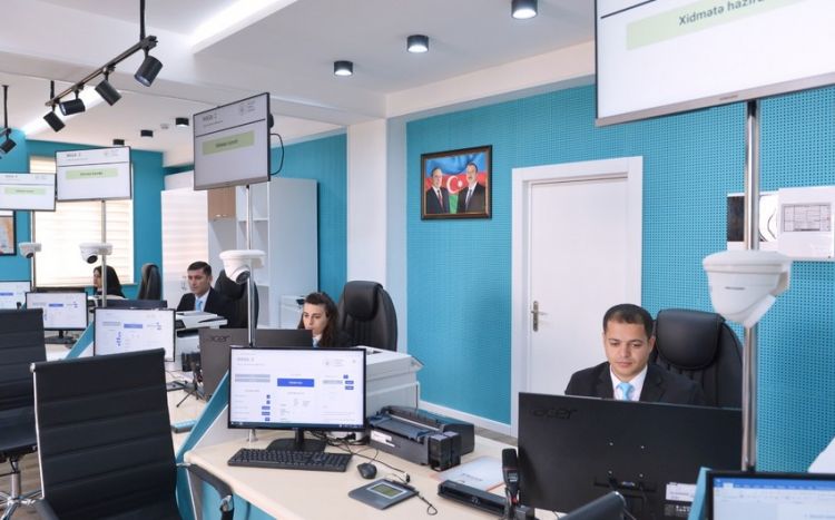 Naxçıvanda yanvarda vergi ödəyicilərinə xidmət mərkəzlərində 3 min şəxs qəbul edilib