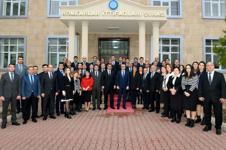 Naxçıvan Muxtar Respublikası Həmkarlar  İttifaqları Şurasının rəsmi saytı təqdim olunub<font color=red> - FOTOLAR</font>