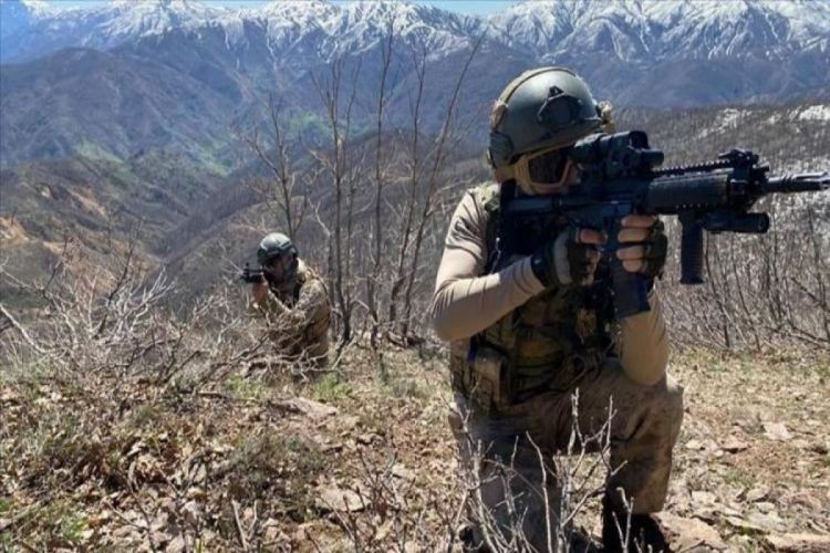 Türkiyə ordusu Suriyada 4 PKK terrorçusunu zərərsizləşdirib