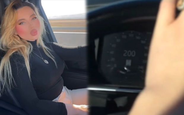 “Range Rover”i 200 km/saat sürətlə idarə edən qadın cəzalandırıldı