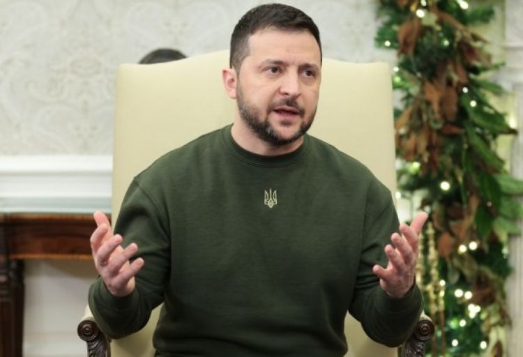 Zelenski: Hərbçilərin Avdeyevkadan çıxarılması Ukraynaya hərbi yardımın zəifləməsinin nəticəsidir