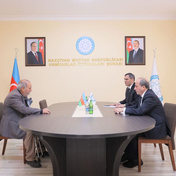 Naxçıvan Muxtar Respublikası Həmkarlar İttifaqları Şurası daha bir müharibə əlilinə dəstək göstərib
