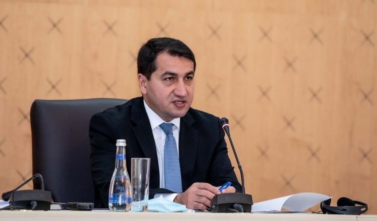 Hikmət Hacıyev: Ermənistan Xocalı soyqırımına görə dövlət olaraq məsuliyyət daşıyır