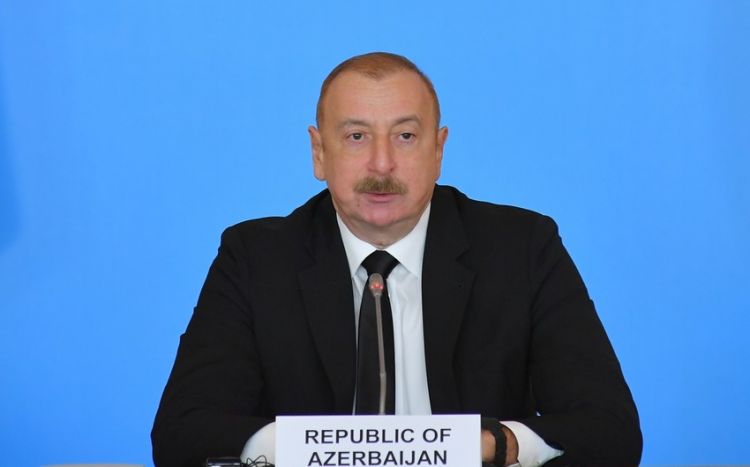 Prezident: Cənub Qaz Dəhlizinin genişləndirilməsi və digər təbii qaz layihələri elə icra olunmalıdır ki, əsas hədəfimizə zərər dəyməsin