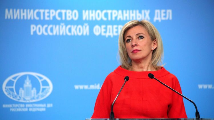 Zaxarova Nulandın istefa qərarına münasibət bildirib