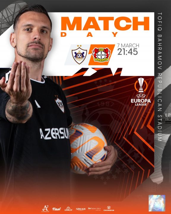 UEFA Avropa Liqası: "Qarabağ" bu gün "Bayer 04"ü qəbul edəcək