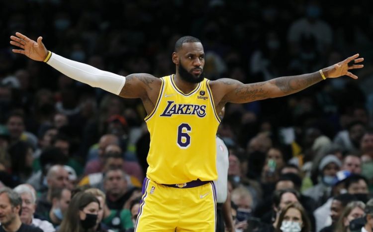 Lebron Ceyms NBA-da oyun sayına görə 6-cı pilləyə yüksəlib