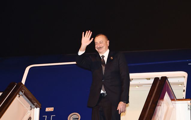 Prezident İlham Əliyevin Rusiyaya işgüzar səfəri başa çatıb