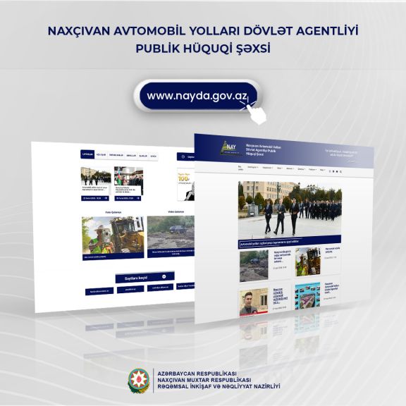 Naxçıvan Avtomobil Yolları Dövlət Agentliyinin saytı yenilənib