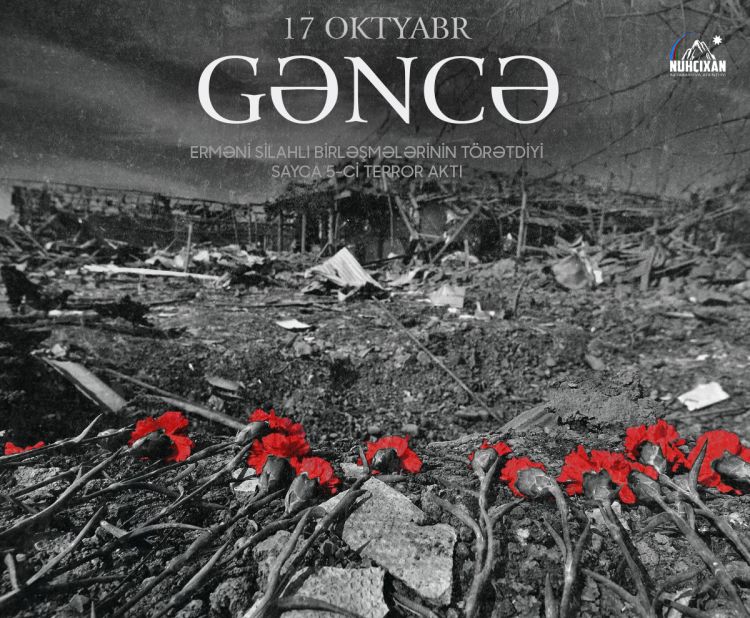 Ermənistanın Gəncədə törətdiyi növbəti terrordan dörd il ötür