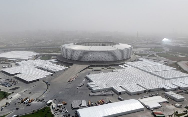 COP29 Əməliyyat Şirkəti: Bakı Olimpiya Stadionunda "Mavi Zona"nın 95 %-i tamamlanıb
