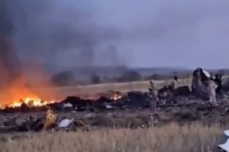 Sudanda ekipajı Rusiya və Qırğızıstan vətəndaşlarından ibarət olan təyyarə səhvən vurulub