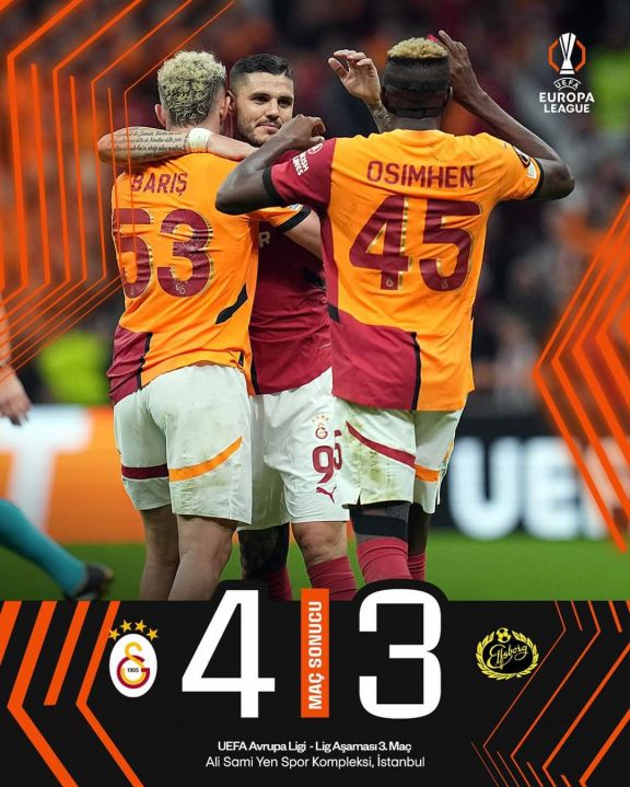 Avropa Liqası: "Qalatasaray" "Qarabağ"ın rəqibinə qalib gəlib