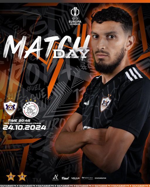 UEFA Avropa Liqası: "Qarabağ" bu gün "Ayaks"la qarşılaşacaq