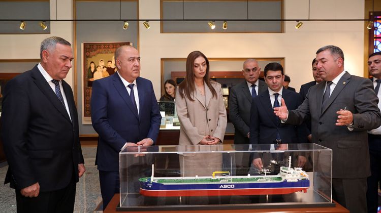 Naxçıvan şəhərində yerləşən Heydər Əliyev Muzeyində “Heydər Əliyev və Azərbaycanın yeni enerji strategiyası” bölməsinin açılışı olub <font color=red> - FOTOLAR</font>