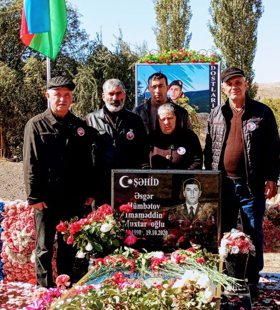 Vətən müharibəsi şəhidi İmaməddin Hümbətovun xatirəsi anılıb<font color=red> - FOTOLAR</font>