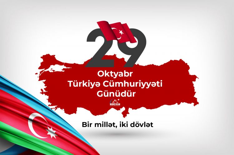 Bu gün Türkiyə Respublikasının qurulmasının 101 illiyidir