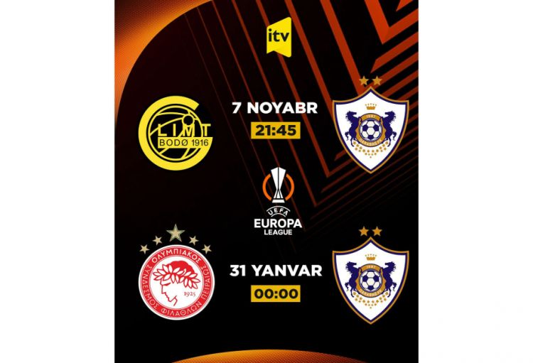 Avropa Liqası: “Qarabağ”ın 2 səfər oyunu İctimai TV-də yayımlanacaq