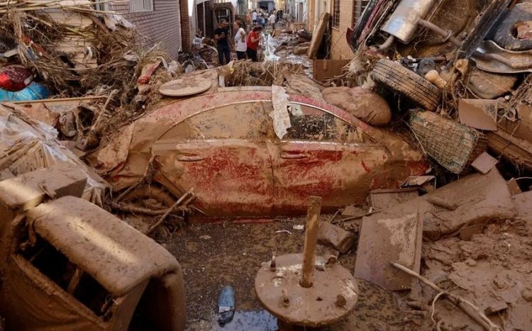 İspaniyada daşqınlar nəticəsində ölənlərin sayı 217-yə çatıb