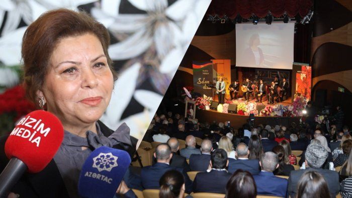 Tanınmış professor Mahirə Nağıqızının poeziya gecəsindən<font color=red> - VİDEO</font>