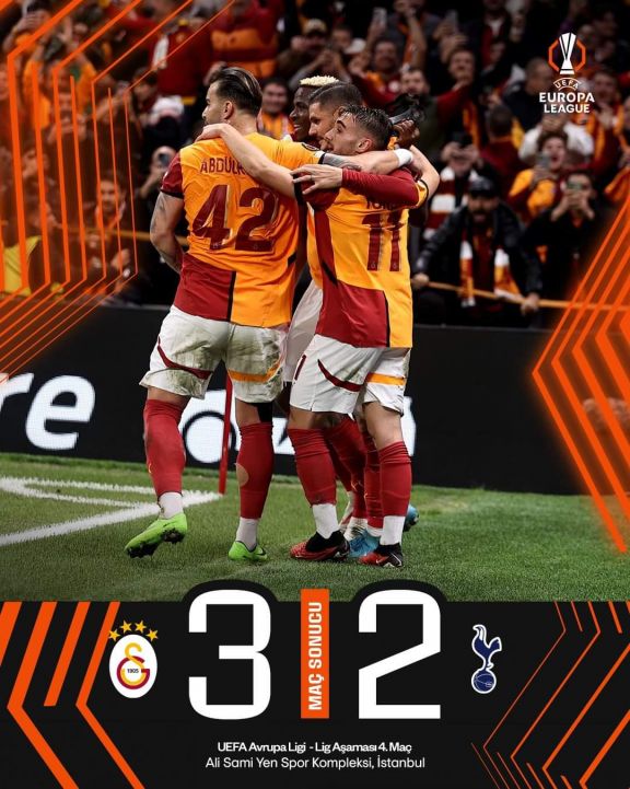 "Qalatasaray" Avropa Liqasında "Tottenhem"ə qalib gəlib