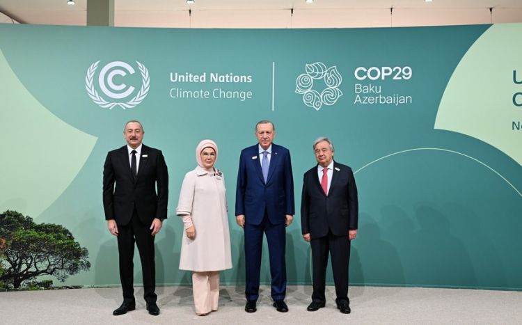 Əminə Ərdoğan: COP29 Liderlər Sammiti həmrəylik və məsuliyyətin güclü təzahürüdür