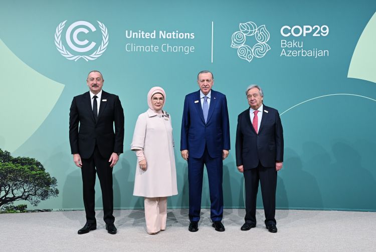 Ərdoğan: Uğurlu tədbirə və səmimi ev sahibliyinə görə İlham Əliyevi təbrik edirəm