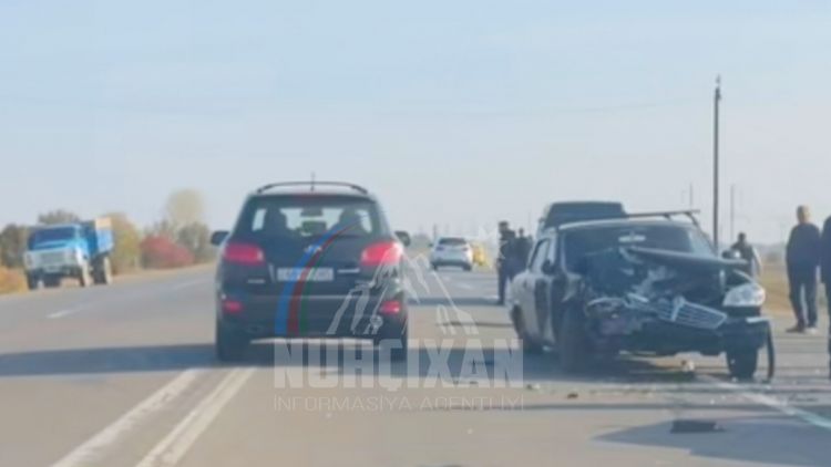 Naxçıvan-Sədərək avtomagistralında yol-nəqliyyat hadisəsi baş verib