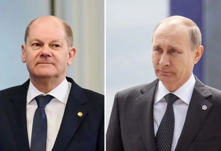 Şoltsun Putinə telefon zənginin təfərrüatı açıqlanıb