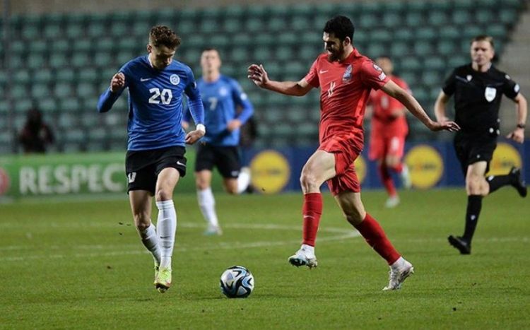 Millətlər Liqası: Azərbaycan - Estoniya oyunu start götürüb