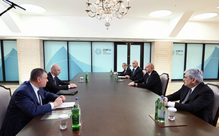Prezident İlham Əliyev Rusiyanın maliyyə naziri və Dövlət Dumasında fraksiya rəhbəri ilə görüşüb <font color='red'> - YENİLƏNİB</font>