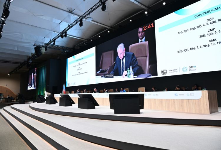 COP29-un bağlanış plenar iclasında Paris Sazişinin 6-cı maddəsi tam təsdiqlənib<font color='red'> - YENİLƏNƏCƏK</font>